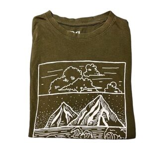Roller Rabbit Olive Green Graphic Tee